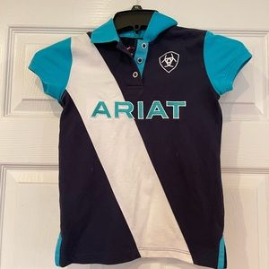 Ariat girls polo shirt XS